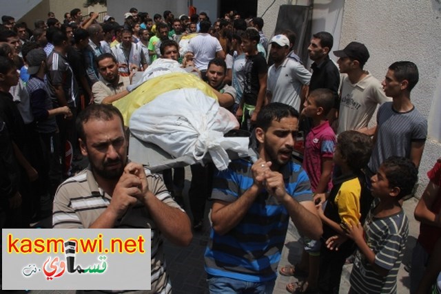 عاجل : 90 شهيدًا ومئات الجرحى حصيلة مذبحة الشجاعية وأبو مازن يعلن الحداد ثلاثة ايام